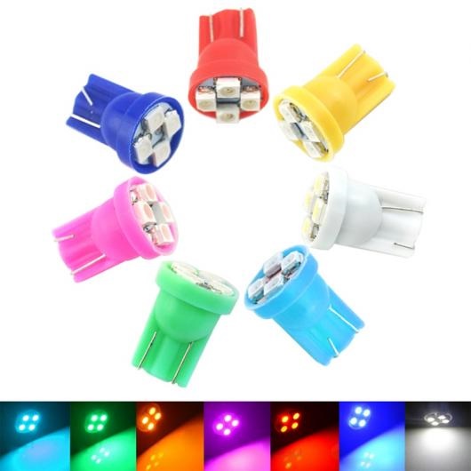100ピース ハイ パワー T10 12104LED 3528 4SMD W5W/194/168 LED ライト バルブ ホワイト〜クリスタルブルー AL-LL-6324 AL