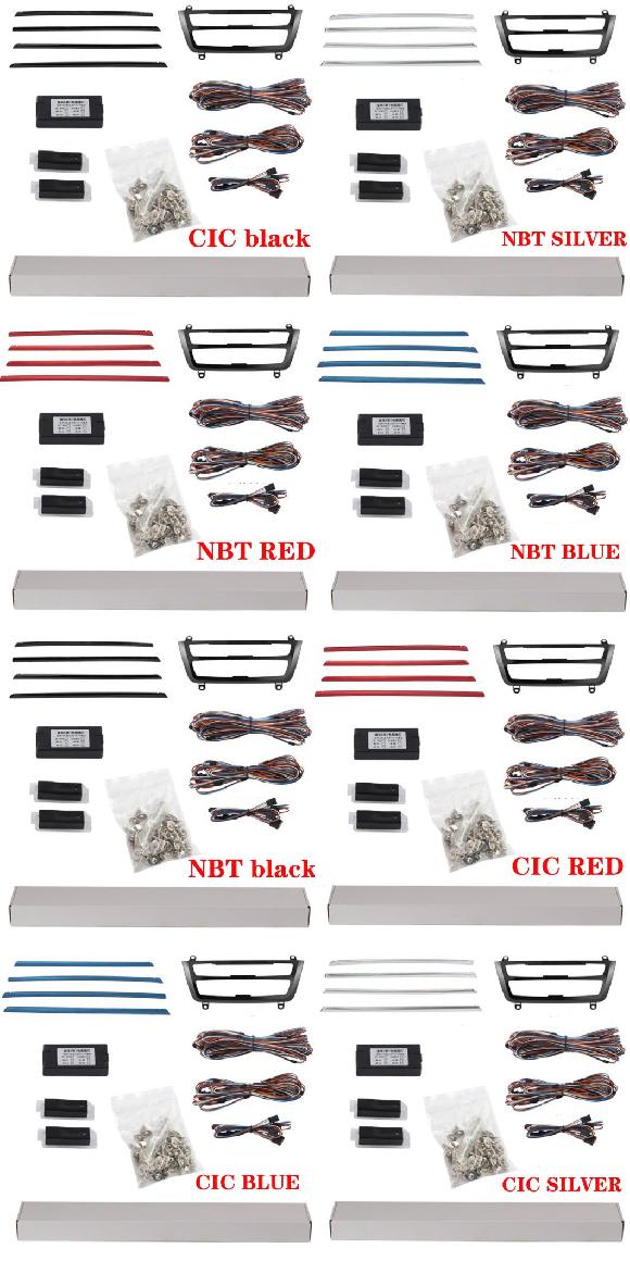 9色 自動車 コンバージョン インテリア ドア ライト 装飾 ライト DIY CIC ブラック〜CIC シルバー F30・F35 AL MM 2041 AL :504081740:オートパーツエージェンシー3号店