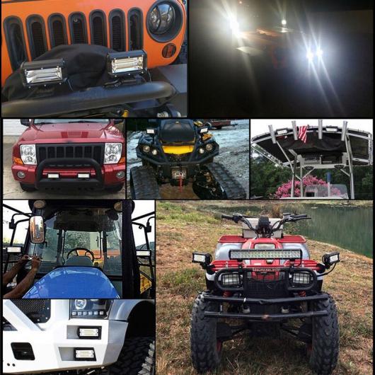 5インチ 72W LED ワーク ライト バー トラック オフロード ドライビング フォグランプ 適用: SUV ボート ATV 4X4 4WD トレーラー ワゴン 1ピース AL-MM-2110 AL_5