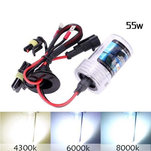 2ピース 12V 55W キセノン H7 HID 4300K ホワイト イエロー〜8000K ホワイト ブルー H4/9003/HB2 シングル AL-MM-2163 AL