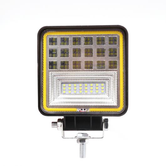 2ピース 4インチ オフロード LED ワーク ライト バー 126W 42LED スポット コンボ ビーム スポットライト 適用: ジープ/JEEP ATV UAZ SUV 4WD AL-MM-2286 AL_1