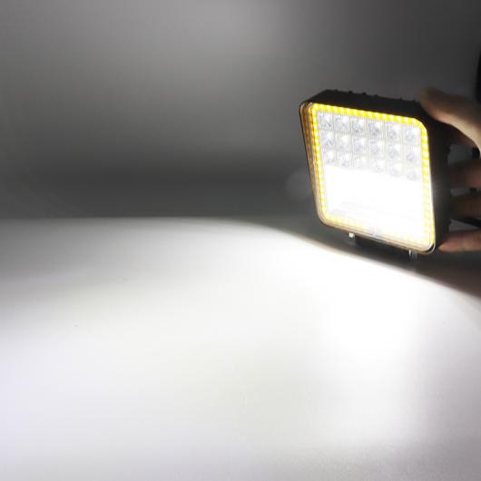 2ピース 4インチ オフロード LED ワーク ライト バー 126W 42LED スポット コンボ ビーム スポットライト 適用: ジープ/JEEP ATV UAZ SUV 4WD AL-MM-2286 AL_5
