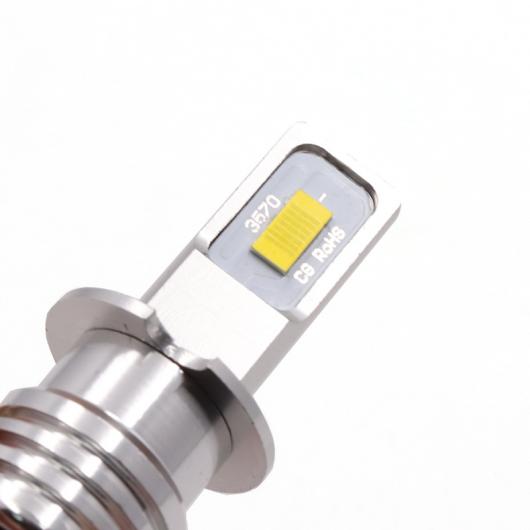 2ピース 3000K 72W LED CAN-BUS フォグライト バルブ オート ドライビング フォグ ランプ H8〜9006 AL-MM-2324 AL_2