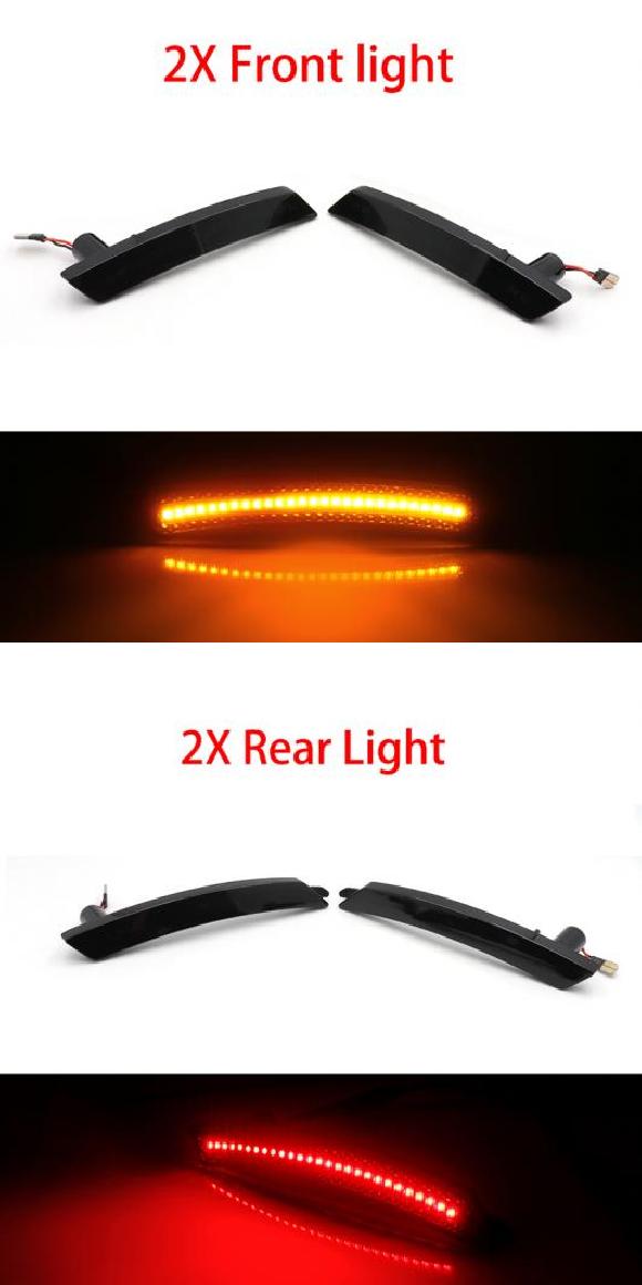 LED サイド マーカー ライト ウインカー リピーター パネル ランプ 適用: ミニ クーパー R55 R56 R57 R58 フロント・リア AL MM 2362 AL :504099810:オートパーツエージェンシー3号店