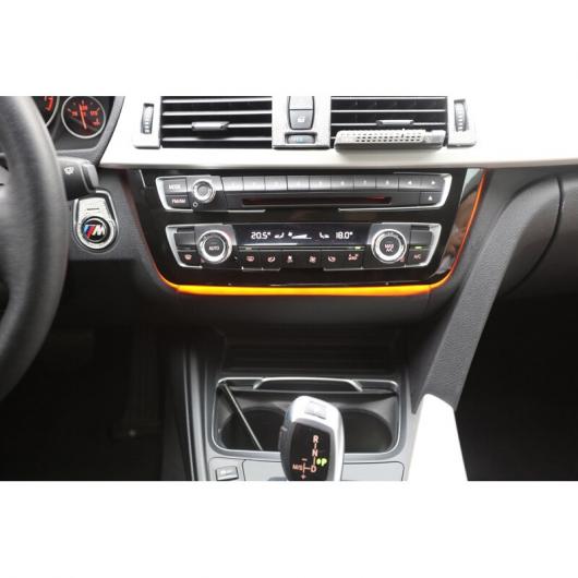 LCI ラジオ トリム 適用: BMW 3シリーズ F30 F35 LED ダッシュボード センター コンソール AC パネル ライト ブルー オレンジ パール AL-MM-3991 AL_4
