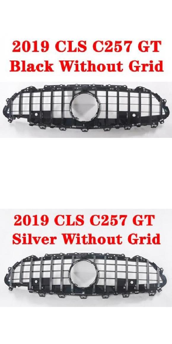 適用: メルセデス・ベンツ CLS クラス C257 2019-2020 ミドル グリル GT ABS プラスチック スタイル 1・スタイル 2 AL-MM-4187 AL