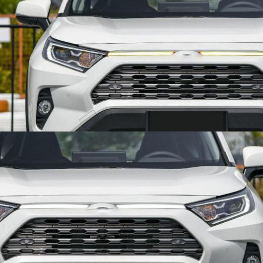 LED ウインカー 機能 デイタイムランニングライト 自動車 カバー 装飾 ライト 適用: トヨタ RAV4 2019 2020 AL-MM-4876 AL_3