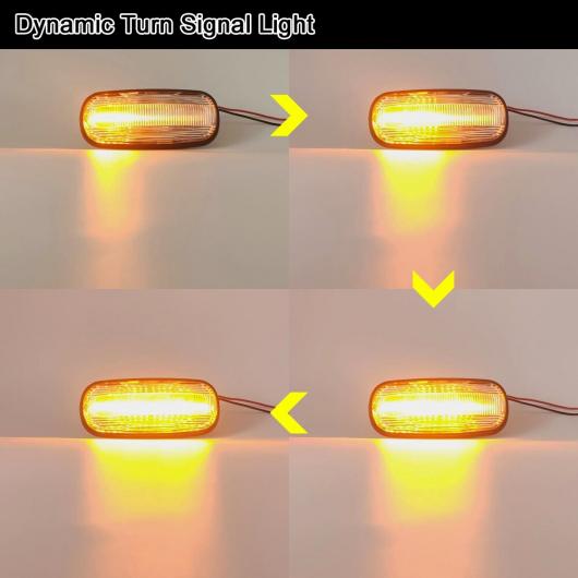 せつ然たる 水晶体 LED 側面目じるし ともし火 活動的 ターンシグナルランプ 当てはめる: 地びた ローバー/ROVER ディフェンダー TD5 98-15 せつ然たる AL-MM-5490 AL