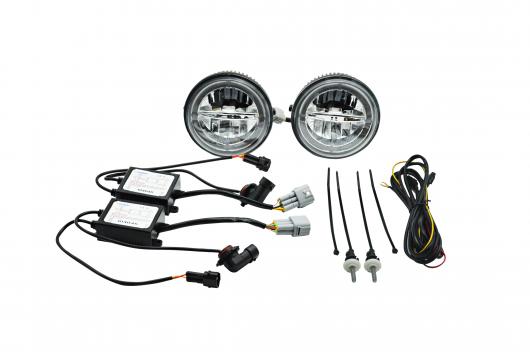ホワイト LED デイタイムランニングライト フォグ ランプ 適用: トヨタ