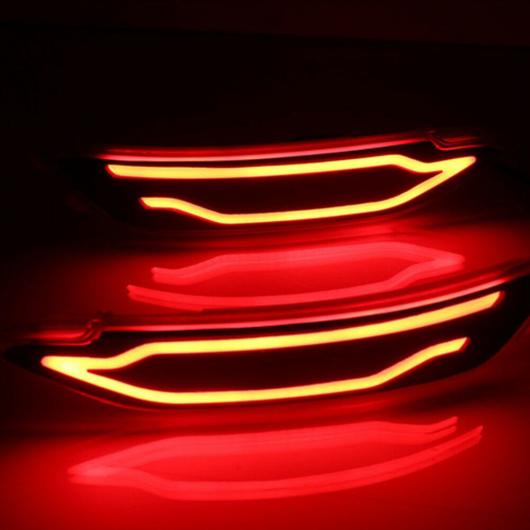 LED リア バンパー リフレクター ライト 適用: ツーソン 2015-2017 リア フォグランプ リア バンパー ライト 2ファンクション AL-MM-5781 ALの画像