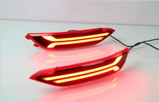 LED リア バンパー リフレクター ライト 適用: ツーソン 2015-2017 リア フォグランプ リア バンパー ライト 2ファンクション AL-MM-5781 ALの画像