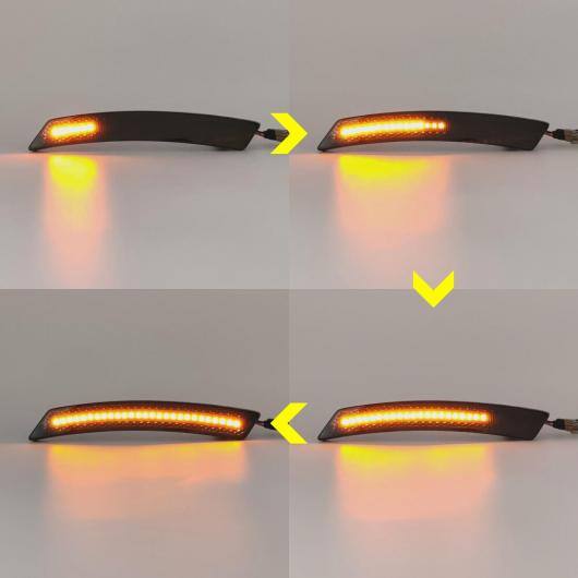 2平和条約 噴煙 水晶体 向こう正面 バンパー LED 側面目じるし 照明ランプ 活動的 琥珀色 ターンシグナルライト 当てはめる: ミニ クーパー R55 AL-MM-5837 AL