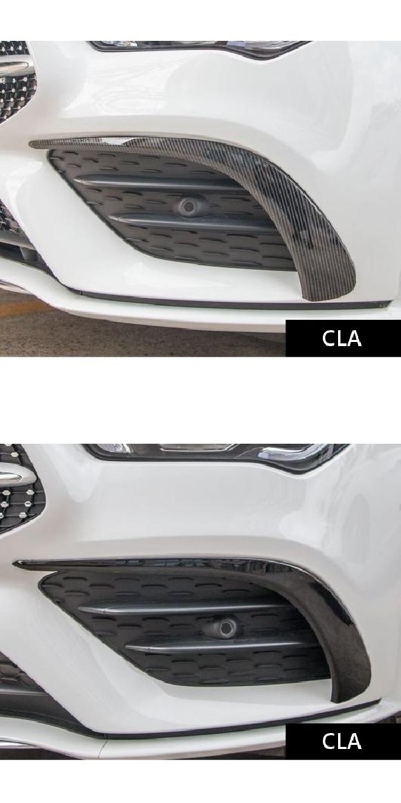 適用: メルセデス ベンツ CLA クラス C118 CLA180 CLA200 220 250 260 2020 + ボディ カーボンファイバー・光沢ブラック AL MM 7298 AL :504224560:オートパーツエージェンシー3号店