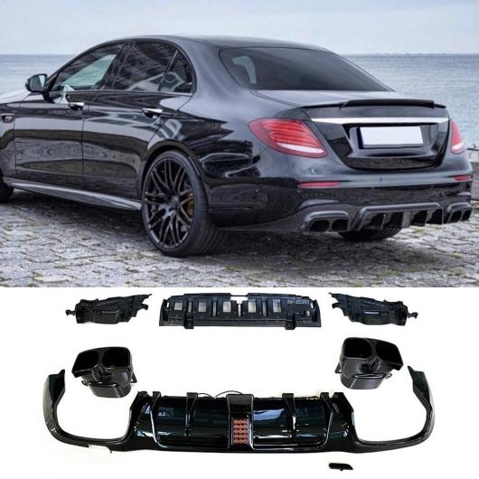 【希少】 PP リア バンパー ディフューザー リップ 適用: メルセデス・ベンツ E クラス W213 スポーツ E43 AMG セダン 2017-2020 リア バンパー AL-MM-7886 AL 【TMF2031108957】(74235円)