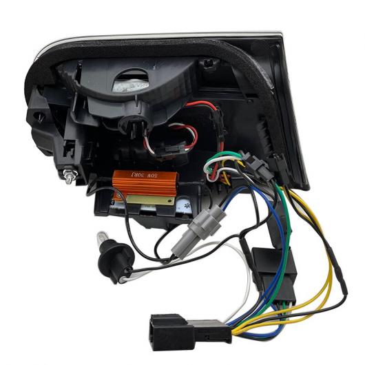 リア テールライト DRL + ウインカー + ブレーキ + リバース LED テール ランプ 適用: BMW M3 F80 2014-2018 BMW F30 レッド・スモーク AL-MM-8501 AL_6