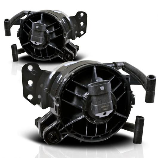 フロント フォグライト フォグ ランプ ハウジング レンズ クリア 適用: BMW E60 E90 E63 E46 323i 325i 525i X3 2ピース バルブ AL-MM-8671 AL_3
