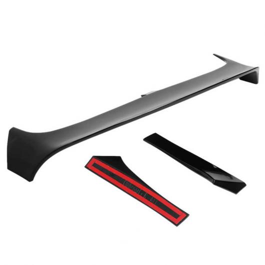 秋冬の主役◎ リア ルーフ スポイラー カーボン調 適用: フォルクスワーゲン/VOLKSWAGEN ゴルフ 7/7.5 GTI R 2013 2014 2015 2016 カーボン調・ピアノブラック AL-NN-0834 AL 【1445182686】(52820円)