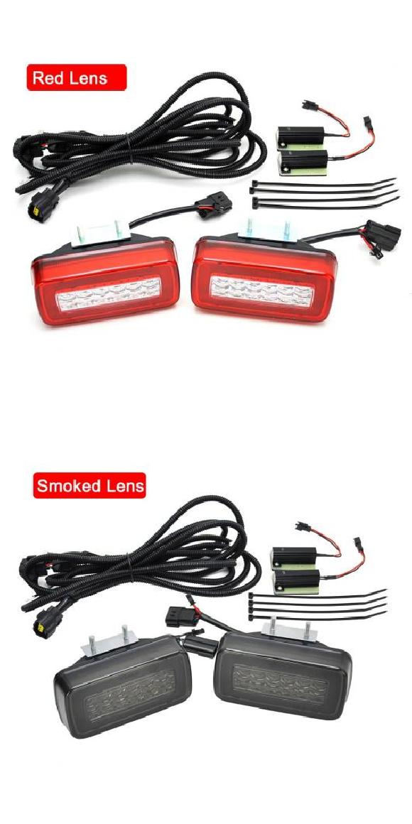 2in1 LED リア テール フォグランプ リバース バックアップ ライト