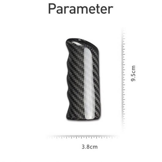 カーボンファイバー インテリア トリム ハンドブレーキ グリップ カバー ステッカー 適用: メルセデス・ベンツ Gクラス W463 2000 2019 AL NN 5726 AL :504426840:オートパーツエージェンシー3号店