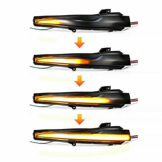 2ピース 適用: メルセデス GLC C253 X253 C W205 S205 C205 A205 C200 C260 C300 2011 - 2019 LED H1008L ターン ライト AL-NN-8540 AL_3