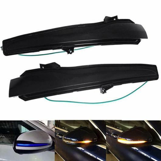 2ピース 適用: メルセデス GLC C253 X253 C W205 S205 C205 A205 C200 C260 C300 2011 - 2019 LED H1008L ターン ライト AL-NN-8540 AL_4