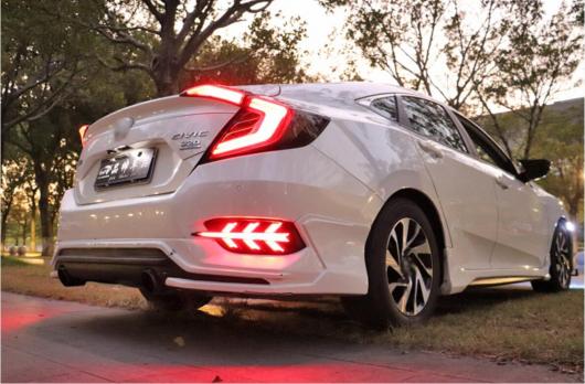 テールライト 適用: ホンダ シビック リア ライト 2016-2021 LED DRL デイタイム タイプ001 ホンダ シビック セダン 2016-2021 AL-OO-0201 AL_3