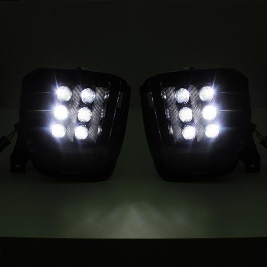 バンパー ヘッドライト 適用: ダッジ・ラム 1500 デイタイム ライト 2013-2017 LED DRL ホワイト ダッジ・ラム 2013-2017 オールインLED AL-OO-0240 AL｜apagency03｜05