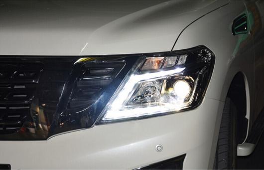 ダイナミック ムービング ヘッド ライト 適用: パトロール ヘッドライト LED テールライト 4ピース 日産 パトロール 2012-2017 AL-OO-0391 AL_5