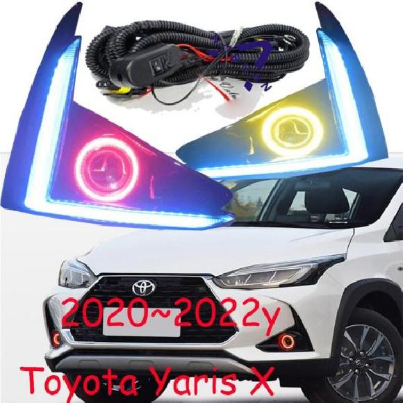 LED DRL ヤリス ヴィッツ X パープル CCFL リング HID キセノン バルブ・トヨタ ヤリス ヴィッツ X ピンク CCFL リング HID キセノン バルブ AL-OO-0587 AL