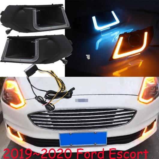 1セット バンパー ヘッドライト 適用: フォード/FORD エスコート ホワイト イエロー ターン フォード エスコート 2019-2020 AL-OO-0710 AL_6