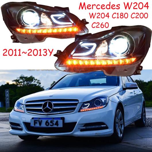 2011-2013 バンパー ヘッド ライト タイプ001 メルセデス ベンツ W204 2011-2013 C200〜メルセデス ベンツ W204 2011-2013 C180 AL-OO-0752 AL