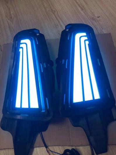 2019-2020 トヨタ ハイエース デイタイム ライト LED DRL ヘッドライト タイプ001 トヨタ ハイエース ホワイト イエロー 2019-2020 AL-OO-0775 AL_5
