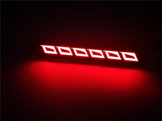 2ピース リア バンパー リフレクター テール ブレーキ ライト 適用: ブラック カバー〜モデル E 2ファンクション AL-OO-0920 AL_8