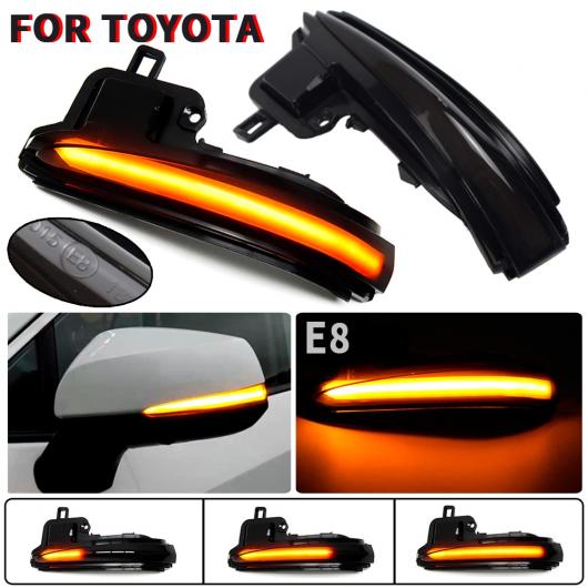 LED ダイナミック ターンシグナルライト シーケンシャル サイド ミラー インジケーター 適用: トヨタ アルファード ヴェルファイア イエロー AL-OO-0999 AL_3