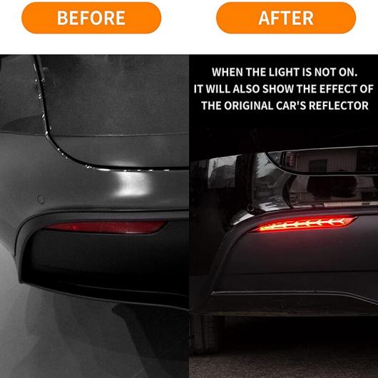 適用: テスラ/TESLA 2017-2022 モデル 3 2020-2022 モデル フォグライト LED リア バー ライト ウインカー テスラ モデル 3 AL-OO-1076 AL
