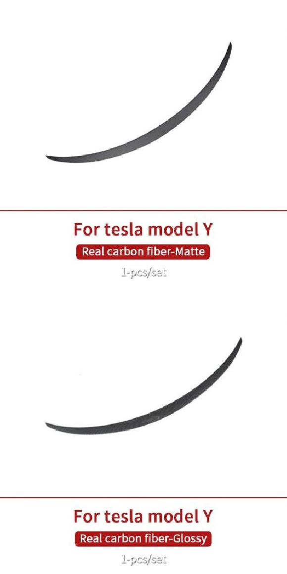 スポイラー 適用: テスラ/TESLA モデル Y アクセサリー モデル テスラ