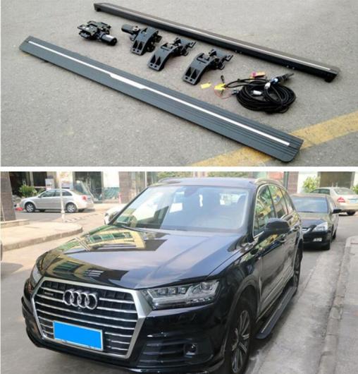 電動 モーター ペダル ランニング ボード サイド ステップ バー 適用: アウディ/AUDI Q7 2007 2015・2016 2021 AL OO 3004 AL :504745800:オートパーツエージェンシー3号店