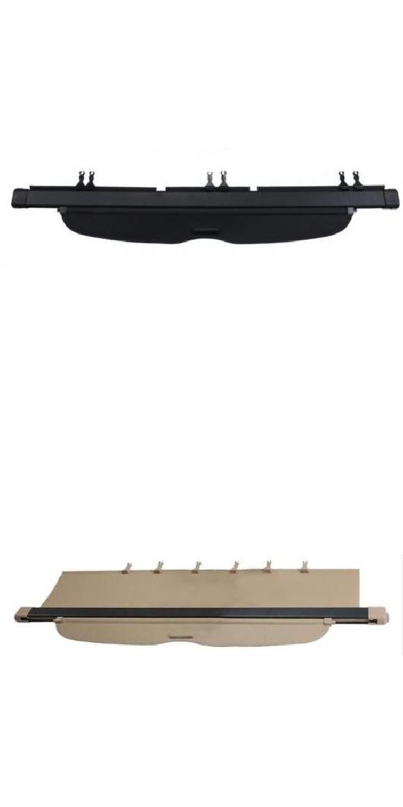 適用: ホンダ CR-V CRV 2007 2008 2009 2010 2011 リア トランク セキュリティ スクリーン シールド カーゴ カバー ブラック・ベージュ AL-OO-3397 AL