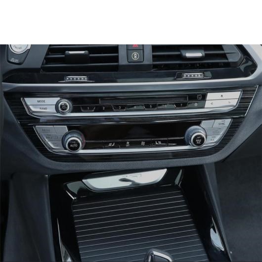 日本売り ワーニング ライト ボタン/AC エア パネル カバー トリム ステンレス スチール インテリア キット 適用: BMW X3 G01 2018-2022 X4 G02 タイプA AL-OO-5017 AL