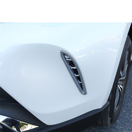 一番の 適用: トヨタ ヴェンザ/ハリアー 2021 2022 フロント フォグライト ランプ リング アイブロー アイリッド カバー トリム タイプB AL-OO-5298 AL