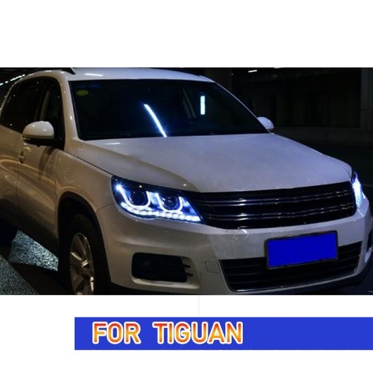 適用: VW ティグアン 2007-2012 LED ヘッドライト DRL フォグランプ ターンシグナルライト キセノン ライト・LED ライト AL-OO-8034 AL