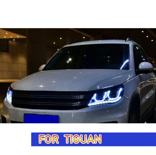 適用: VW ティグアン 2007-2012 LED ヘッドライト DRL フォグランプ ターンシグナルライト キセノン ライト・LED ライト AL-OO-8034 AL