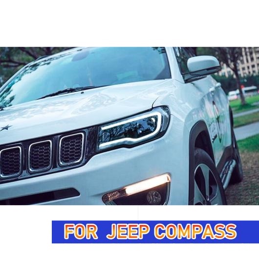 ヘッド ランプ 適用: ジープ/JEEP コンパス LED ヘッドライト 2017