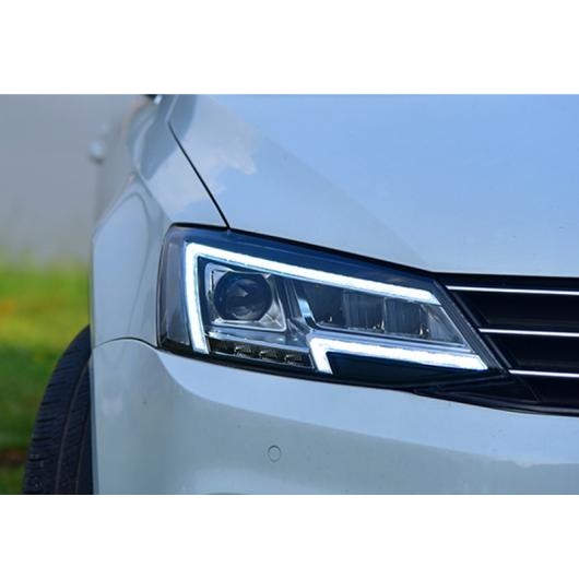 ヘッド ランプ 適用: VW ジェッタ MK6 LED ヘッドライト 2011-2018 ヘッドライト LED DRL ライト ハウス プロジェクター オール LED AL-OO-8385 AL