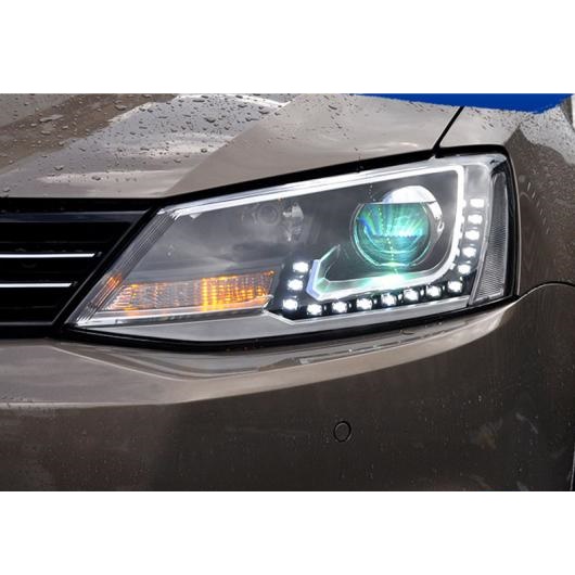 適用: VW ジェッタ ヘッドライト 2012-2015 ジェッタ LED ヘッドライト ヘッド ランプ LED 4300K キセノン〜8000K キセノン AL-OO-8458 AL