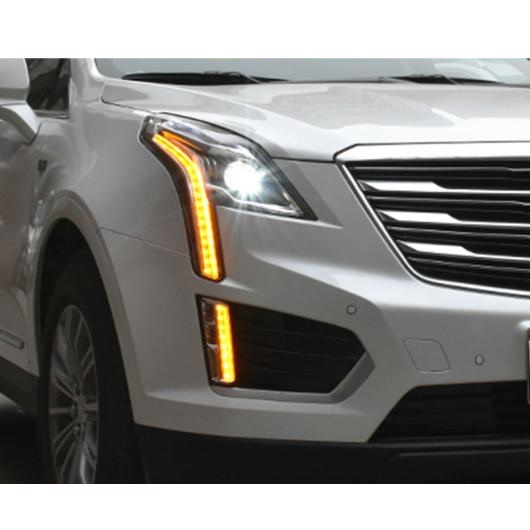 スタイル LED ヘッド ランプ 適用: キャデラック/CADILLAC XT5 LED ヘッドライト 2016 2018 XT5 DRL H7 HID 4300K〜8000K DRL AL OO 8628 AL :504983640:オートパーツエージェンシー3号店