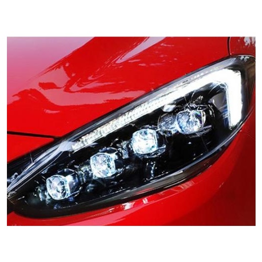 適用: MAZDA3 アクセラ 2014 2016 LED ライト エンジェルアイ フル LED フォグ ライト LED デイタイム ランニング ライト AL OO 8953 AL :504987250:オートパーツエージェンシー3号店