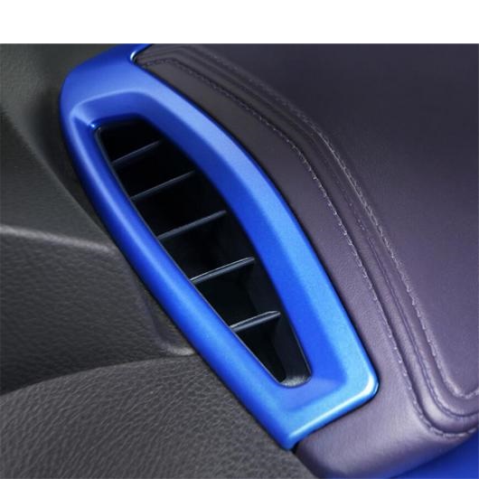 ダッシュボード AC エアコン パネル 装飾 カバー トリム 適用: トヨタ C-HR CHR 2016-2022 カーボンファイバー/ブルー/レッド 木目調 AL-PP-0111 AL その他インテリア・車内用品