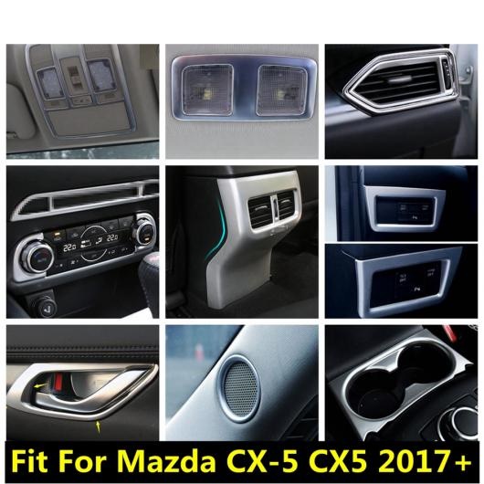 販売一掃 適用: マツダ CX-5 CX5 2017-2022 ピラー A スピーカー ハンドル ボウル ダッシュボード AC エア パネル カバー トリム ABS マット タイプC AL-PP-0642 AL