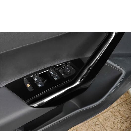 クーポンあ ブラック インテリア ワーニング ライト ランプ スイッチ/ドア ハンドル アームレスト パネル カバー トリム 適用: VW タイプA・タイプI AL-PP-3941 AL
